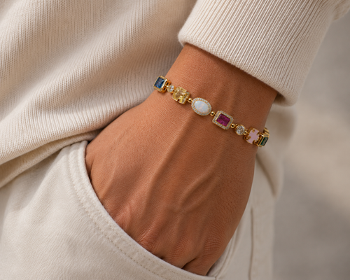Multi Stone Bracelet
