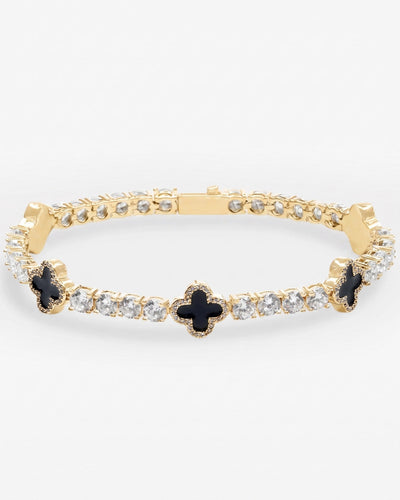 Paralloxx Clover Tennis Bracelet
