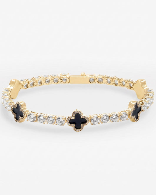 Paralloxx Clover Tennis Bracelet